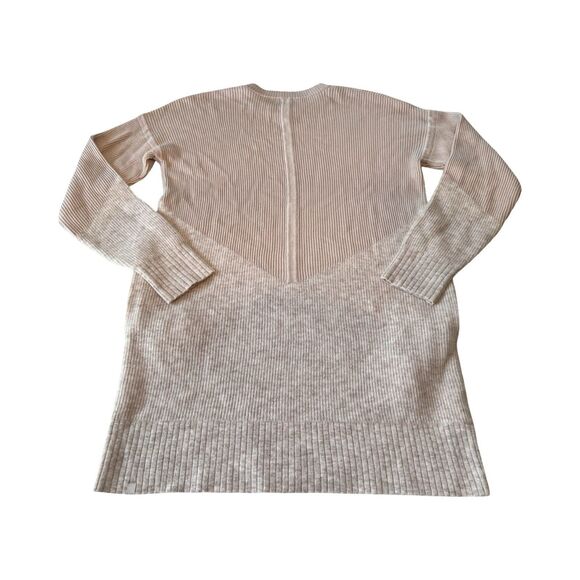 Lululemon Restful Intention Sweater Dress Bliss Heather Blush Pink Wool Cashmere - Picture 4 of 4